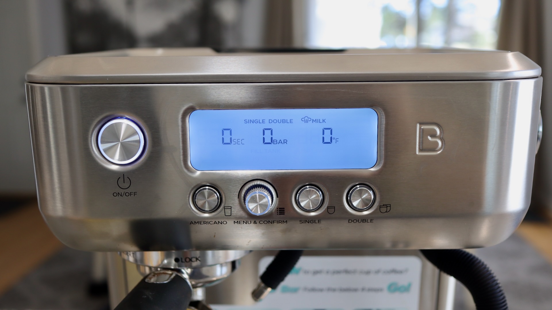 HMI panel of the Casabrews Neutron Pro