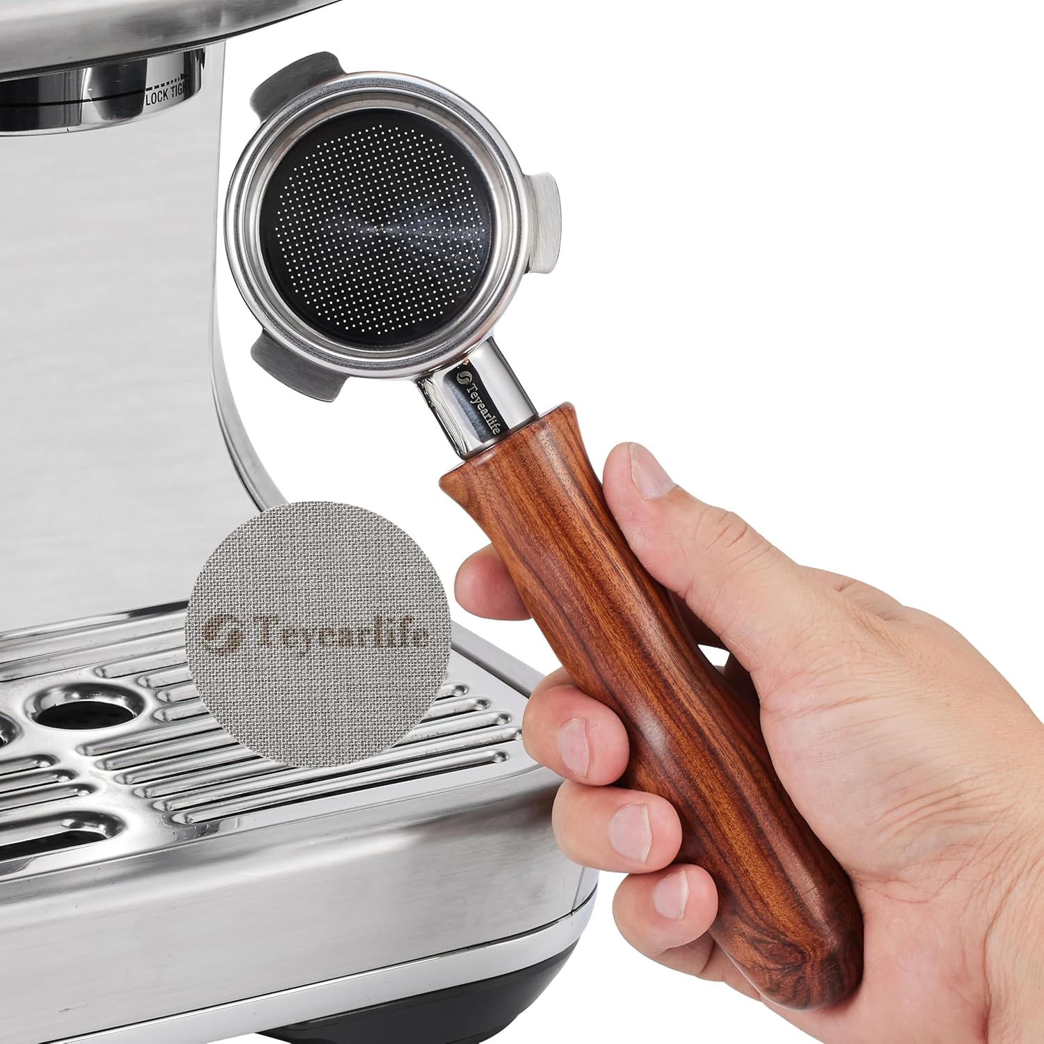 Bottomless portafilter 54mm for Breville Barista line