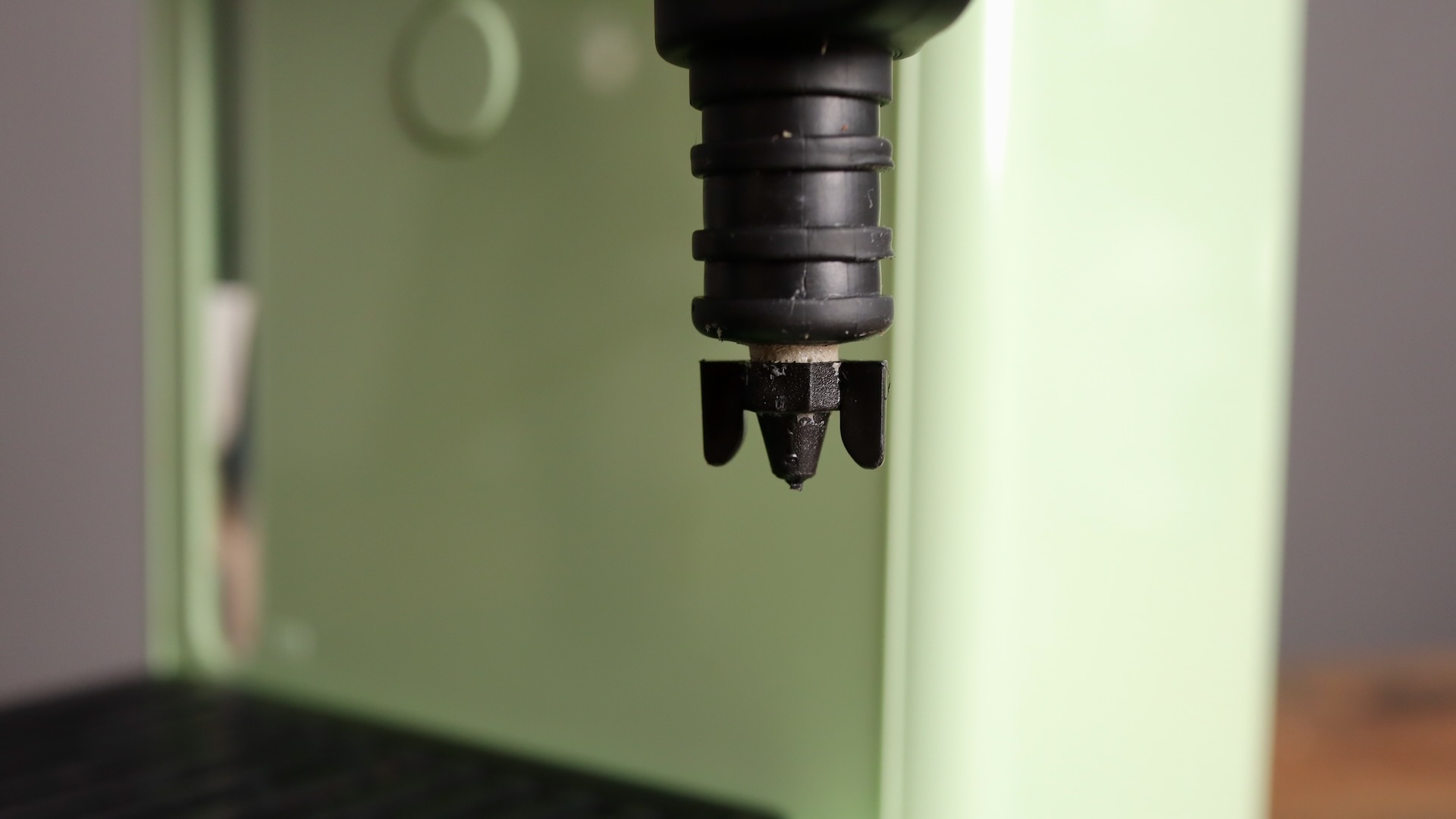 Steam wand on the Briel B14S