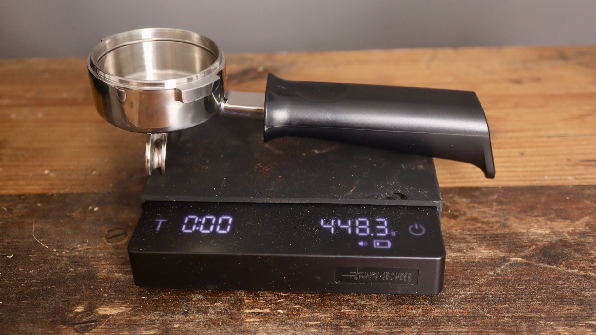 58mm portafilter on the Gaggia Classic Up