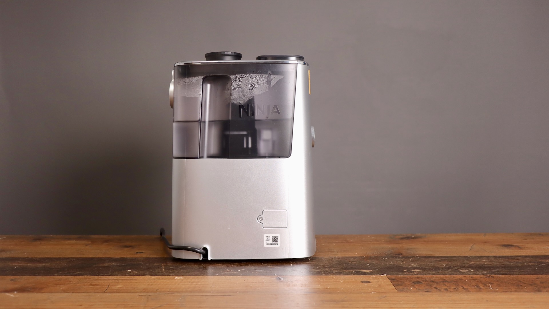 Back side of the Ninja Luxe Cafe Mini Plus